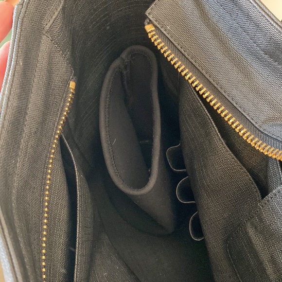 Dagne Dover Classic Signature Tote in Graphite - Picture 12 of 16